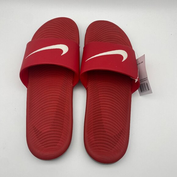 *NEW* NIKE KAWA SLIDE RED US MEN\'S SIZE 14